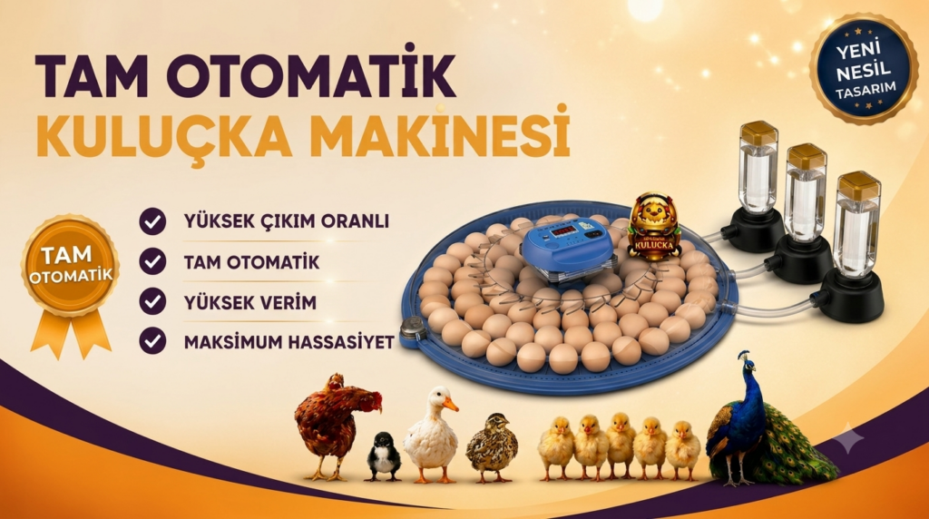 Dairesel Tam Otomatik Kuluçka Makinesi